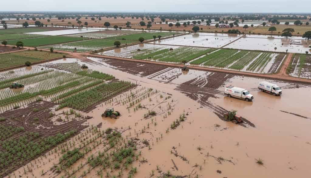 Petaka Air di Benua Hitam: Bagaimana Banjir Bandang Afrika Selatan Melumpuhkan Pangan Regional